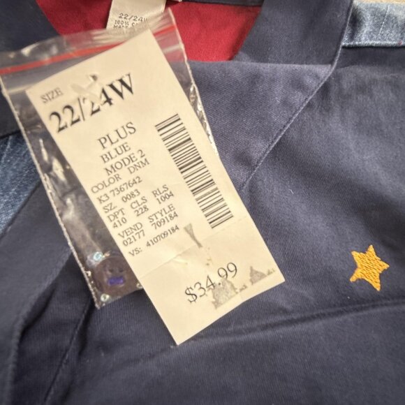 Vintage Fashion Bug Shirt Womens 22/24W Patchwork Embroidered Christmas Winter - Picture 5 of 14